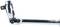 Chrome-plated ratchet spanner with a flexible head, suitable for tightening or loosening nuts and bolts in hard-to-reach areas.