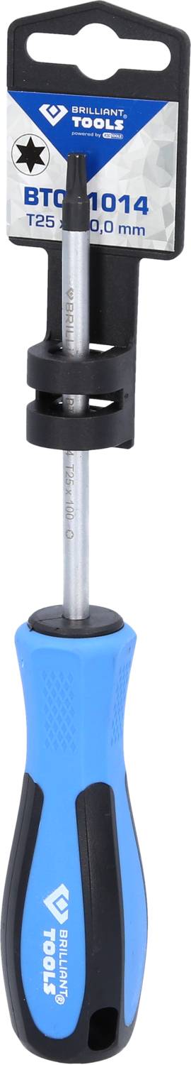 Brilliant Tools BT031014 TX screwdriver Size (screwdriver) T 25 Blade length: 100 mm 1 pc(s)-2