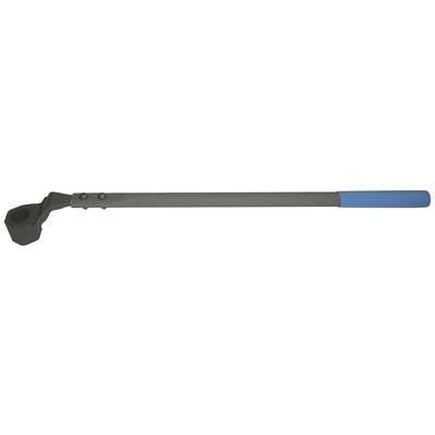 Torque wrench with a black head and blue handle, ideal for precisely tightening screws and nuts.