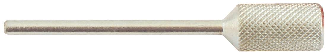 Metal grinding bit with a fluted cylindrical tip and smooth shank, used for precise grinding or shaping of surfaces.
