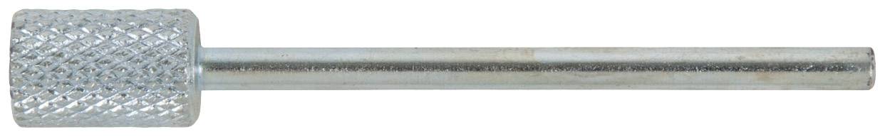 A metal tool with a knurled handle and a long, smooth shaft. Suitable for gripping or turning during craft work.