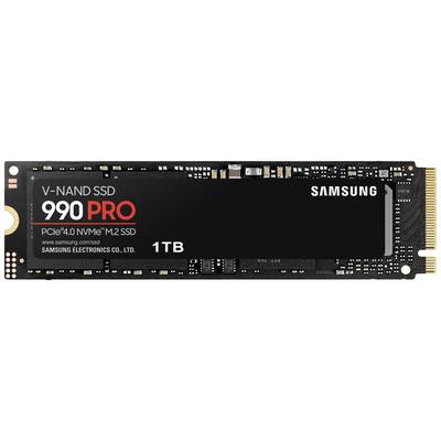 Samsung 990 PRO 1 TB NVMe/PCIe M.2 internal SSD  PCIe NVMe 4.0 x4 Retail MZ-V9P1T0BW