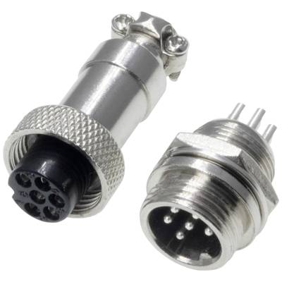     453545  DIN connector  Socket, built-in, Plug  Total number of pins: 6      1 Set