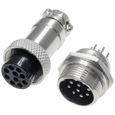     453559  DIN connector  Socket, built-in, Plug  Total number of pins: 10      1 Set