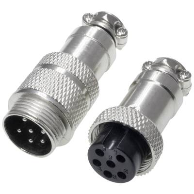     453564  DIN connector  Plug, Socket  Total number of pins: 6      1 Set