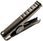 Heavy duty insulated Kelvin battery clip, black