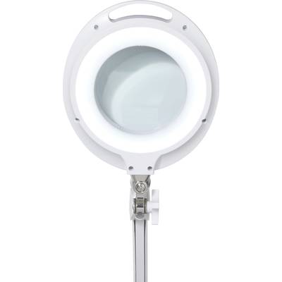TOOLCRAFT TO-8118210 127 mm UV LED magnifying lamp with clamp, 3 D Magnification: 1.75 x EEC: F (A - G)-3