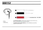 LED warning light for loading platform or lifting platform