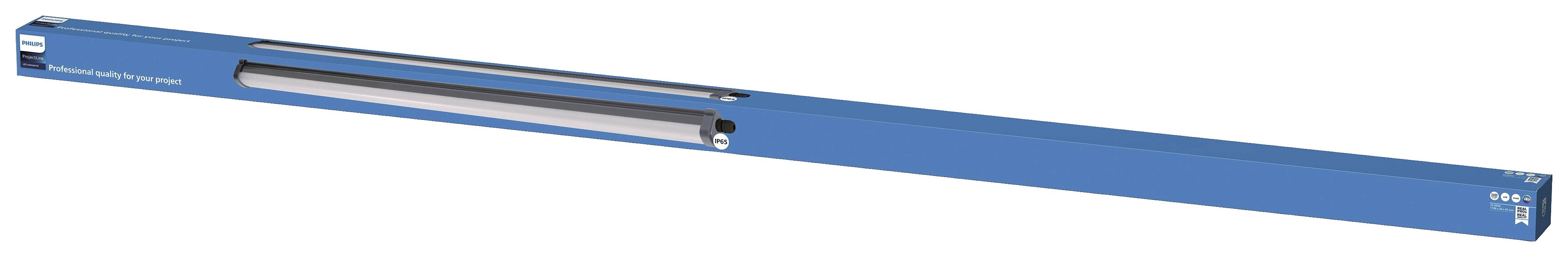 Blue, long cylinder with black line; technical device.