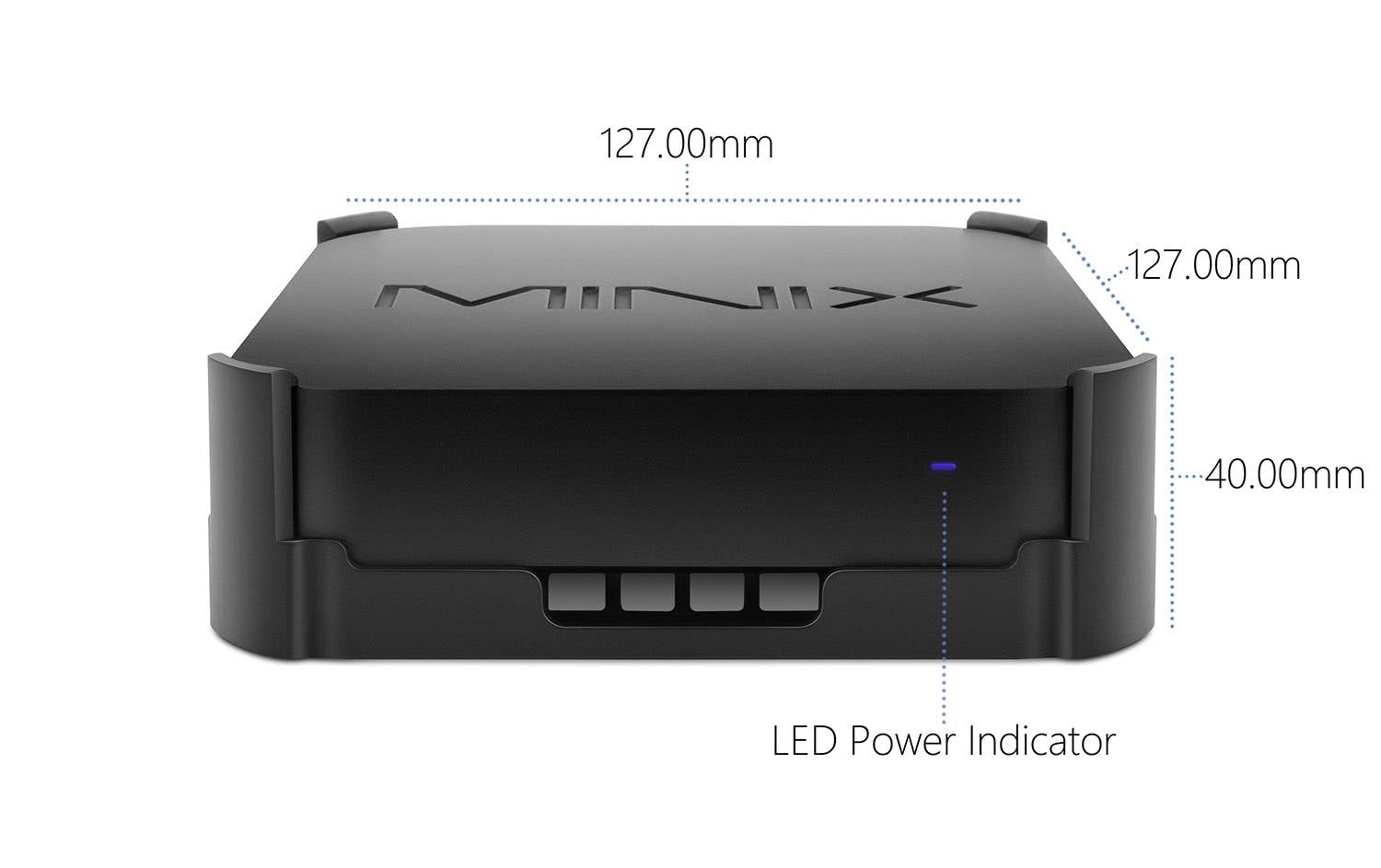 Minix Mini PC NEO Z83-4 MAX Intel® Atom® x5 x5-Z8350 1.92 GHz 4 GB RAM 128 GB eMMC Intel HD graphics Win 10 Pro NEO Z83--6