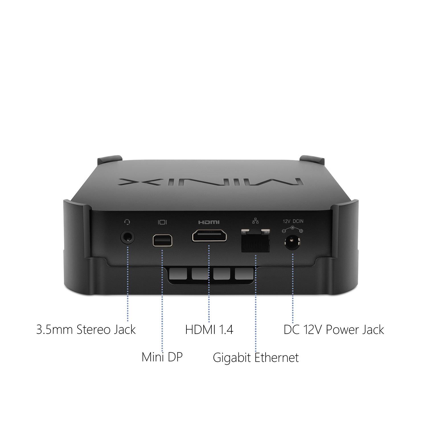 Minix Mini PC NEO Z83-4 MAX Intel® Atom® x5 x5-Z8350 1.92 GHz 4 GB RAM 128 GB eMMC Intel HD graphics Win 10 Pro NEO Z83--7