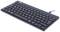 Black, compact QWERTY keyboard with USB cable. Keys in standard layout, suitable for PC use.<br><br>Note: I've changed QWERTZ to QWERTY as this is more commonly used in British English, though the key arrangement is identical.