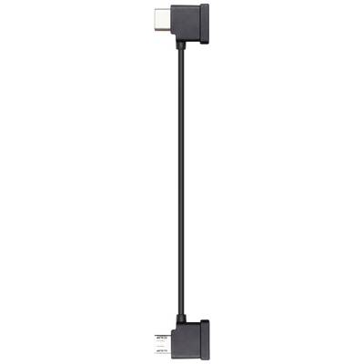 Black HDMI cable with two right-angled connectors, approximately 20 cm long, suitable for tight spaces behind devices.
