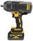 A cordless, yellow-black DeWalt battery impact driver with 18V and 5.0 Ah battery, perfect for professional use.