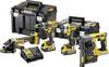 DEWALT DCK422P3T-QW DCK422P3T-QW Tool kit Cordless impact driver, Cordless impact driver, Cordless hammer drill, Cordless angle grinder, Battery, Cordless charger 10-piece