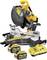 Cordless Circular Saw with 54V, yellow and black. Includes saw blade, two 18V XR FlexVolt batteries and a charger.