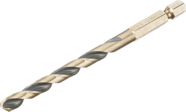 DEWALT DT20609-QZ DT20609-QZ HSS-G Metal twist drill bit 1-piece 6.5 mm Total length 105 mm corrosion-protected Hex 1 pc(s)
