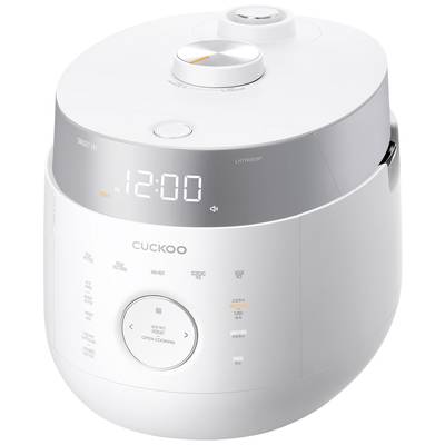 Cuckoo CRP-LHTR0609F Rice cooker White, Silver with graduated beaker