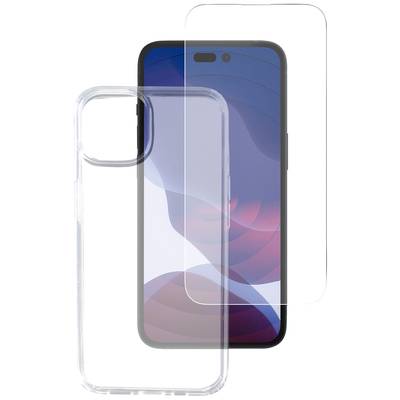 Image of 4Smarts 360° Protection Set X-Pro Clear Back cover Apple iPhone 14 Pro Transparent