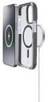 Cellularline Strong Guard Mag Case Compatible with (mobile phone): iPhone 14, Transparent, Black