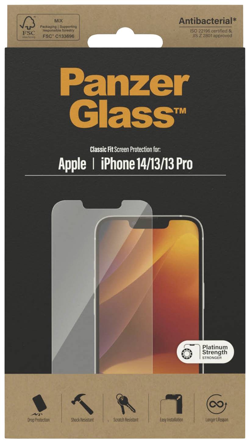 PanzerGlass 2767 Glass screen protector Apple iPhone 13, iPhone 13 Pro, iPhone 14 1 pc(s) 2767