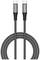 Two USB-C cables with braided design and metal connectors; suitable for data transfer and charging; featuring '4smarts' logo.