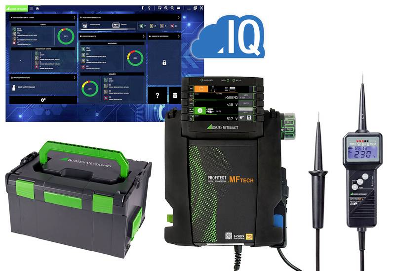 Gossen Metrawatt PROFiTEST MF TECH 0105Set VDE tester kit, Electrical