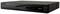 Black recorder with USB port and status indicators on the front panel. Device for video surveillance.