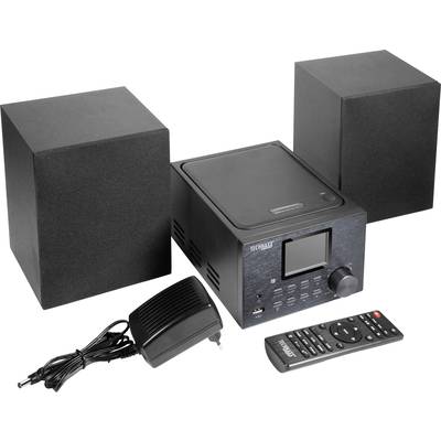 Image of Technaxx TX-178 Internet radio CD player DAB+, FM, Internet CD, Bluetooth, AUX, Radio cassette player, USB, Wi-Fi, Internet radio Tangible keypad, Incl. remote