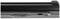 Black laptop battery, view of the underside with visible contacts in the centre.