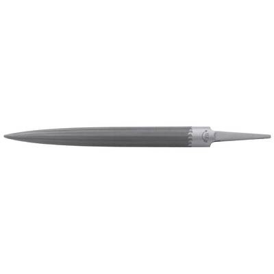 Grey ceramic grinding stone with ribbed texture and sharp point. Suitable for precise grinding work.