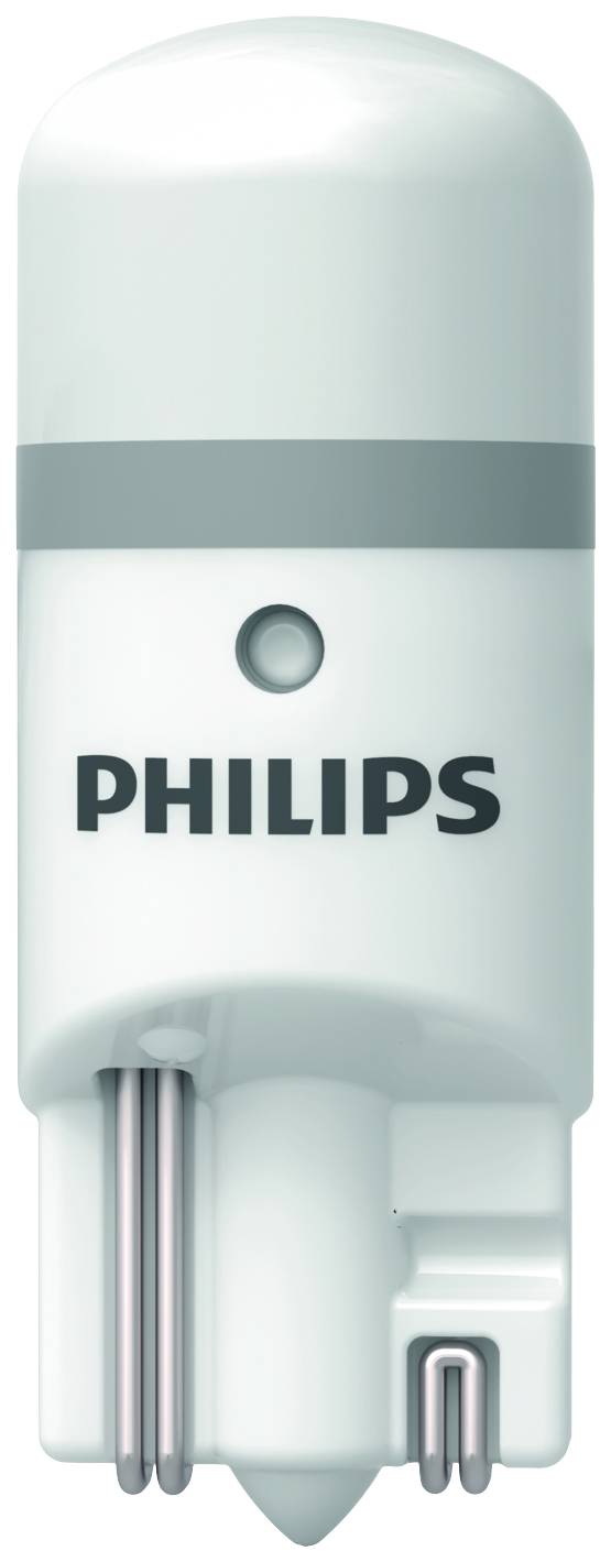 White Philips light bulb with G4 socket, depicted vertically.