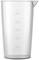 Measuring jug with a capacity of 500 ml, transparent material, with scale marked in 100 ml increments.