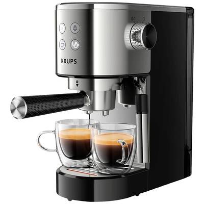 Image of Krups Virtuoso Espresso machine with sump filter holder
