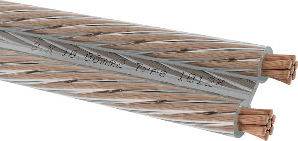 Oehlbach D1C315 Speaker cable 2 x 10 mm² + 2 x 10 mm² Transparent 6 m