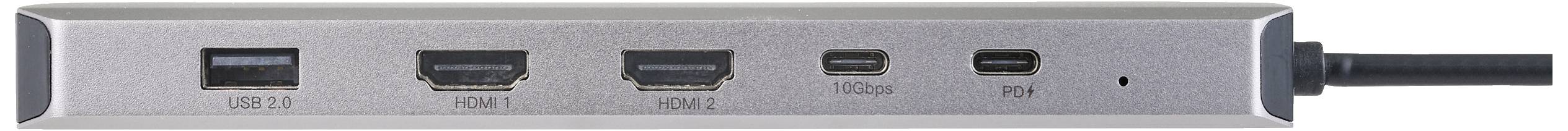 Wavlink USB4® docking station WL-UHP4403 Compatible with (brand): Universal Supports 8K@30 Hz (1x) / 4K@30Hz (2x), USB-C-2