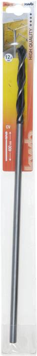 Drill in packaging, 12 mm diameter, 'Irwin' brand, for concrete, with spiral-tipped point. Packaging displays product information.