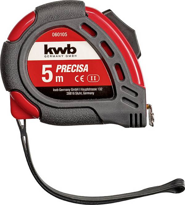 kwb 060105 Tape measure 5 m Steel, Plastic