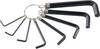 kwb Allen key 2 mm, 2.5 mm, 3 mm, 4 mm, 5 mm, 6 mm, 8 mm, 10 mm 8-piece