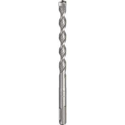 Metal drill with a spiral design, suitable for concrete drilling.