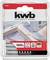Packet of 'kwb' staples. Contains 1800 pieces, size 11.4 x 6 mm. Type 053. Marked 'Made in Germany'.