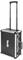 Black tool case with silver edges, extendable handle and 'kwb Germany' logo on the side, standing on wheels.