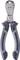 Wire cutters with black handles and a metal blade, suitable for cutting wires or small metal components.