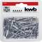 Packet of 50 blind rivets, size 4.8 x 16.0 mm, by the brand kwb Professional.
