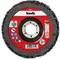 'Cutting disc with a diameter of 125 mm, suitable for wood, metal and stainless steel. Maximum speed: 9,800 rpm.'