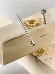 Flat milling drill bit extension