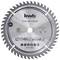 Circular saw blade with 48 teeth, suitable for wood and plastic, diameter 156 mm, bore 12.75 mm, brand: kwb Germany GmbH.