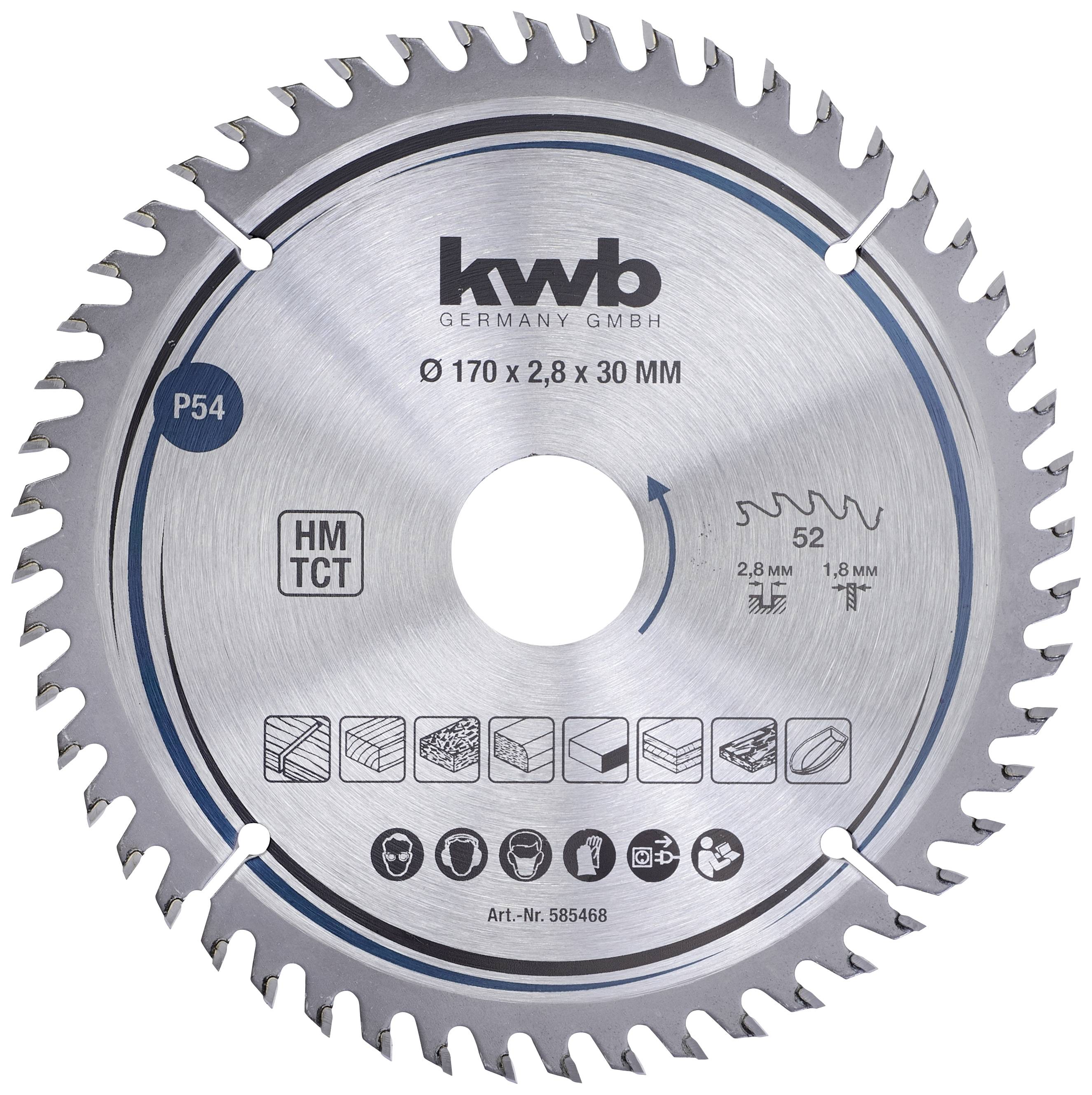 Buy kwb 585468 Circular blade | saw 1 Electronic mm pc(s) Conrad x 170 30
