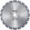 Steel circular saw blade by KWB, 300 mm diameter, with 20 tungsten carbide teeth for woodworking.