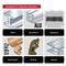 'Suitable for the following materials': Steel, Aluminium, Cast Iron, Non-Ferrous Metals, Bronze, Sheets.